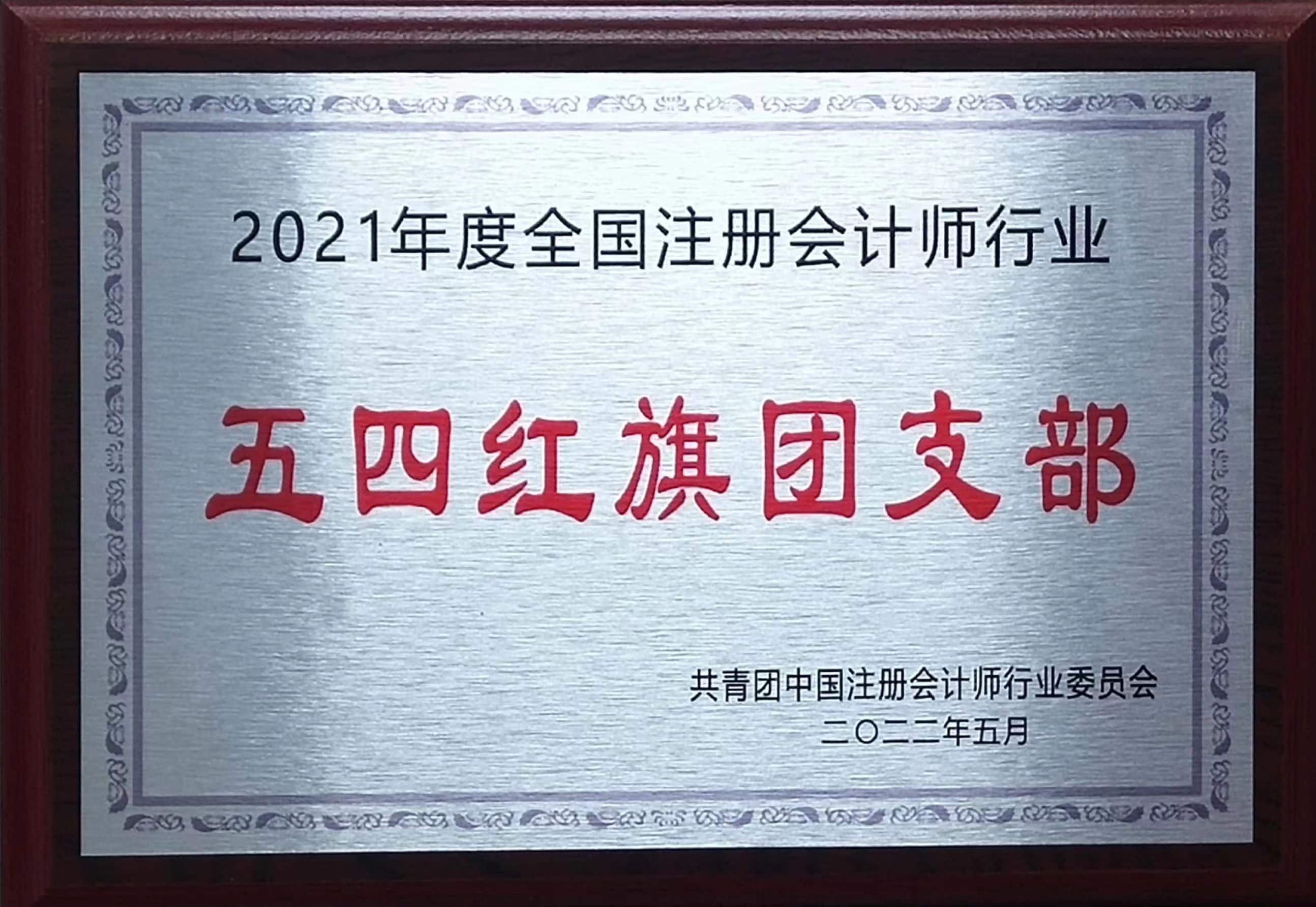 全國(guó)注會(huì)行業(yè)五四紅旗團(tuán)支部